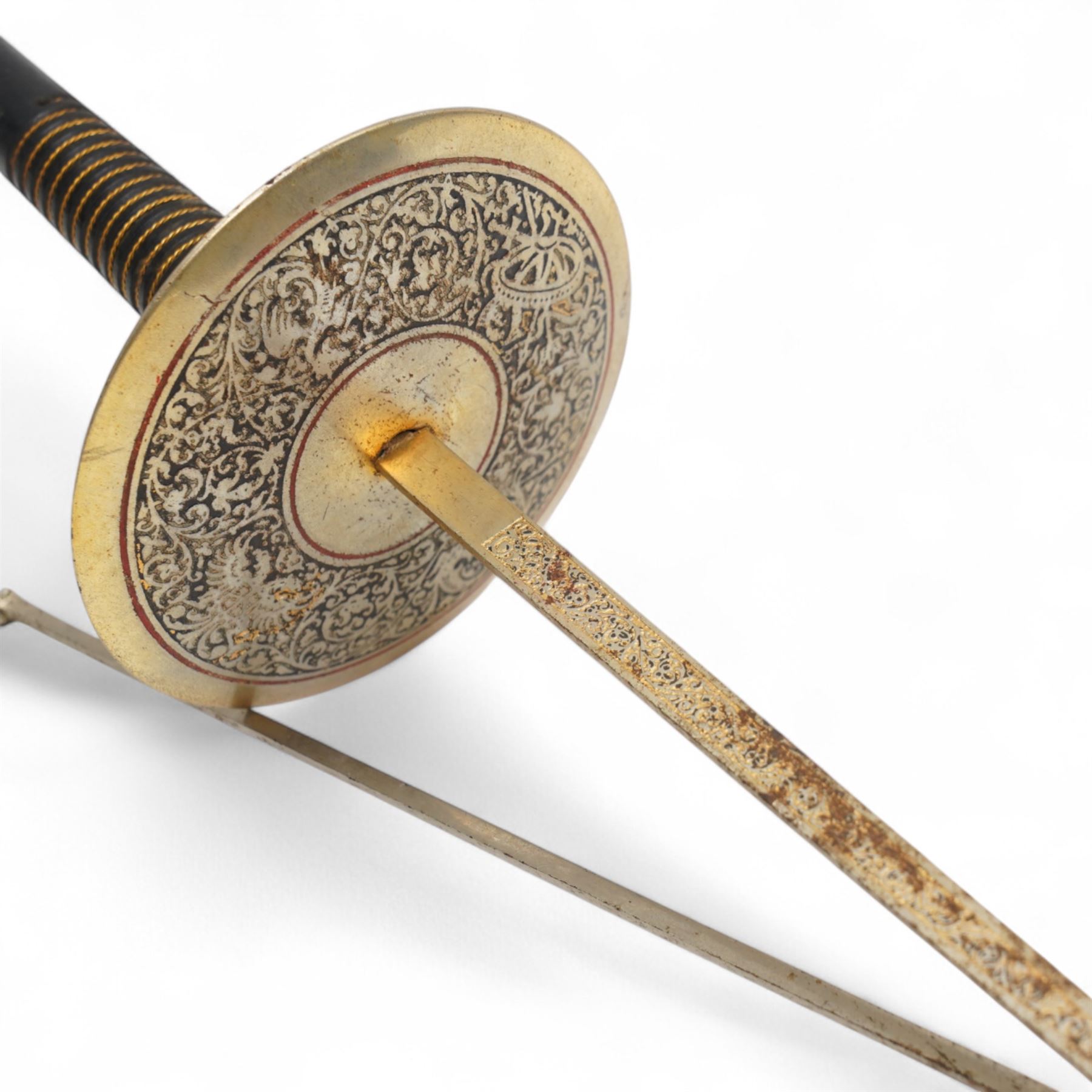 Pair of Indian ornamental swords