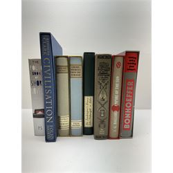 Folio Society; ten volumes, including Crime Stories from the Strand, Adventure Stories from the Strand, Empire of the sun etc, together with twenty four volumes from the Slightly Foxed Cubs   