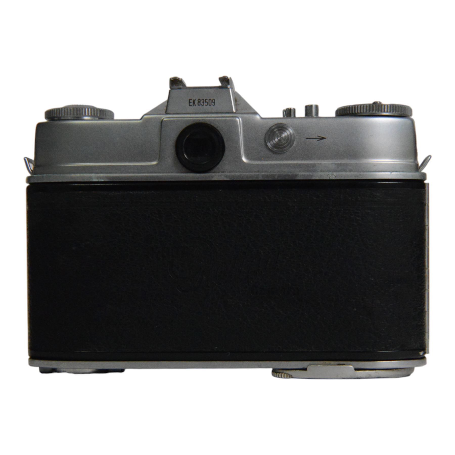 Kodak Retina Reflex camera outfit, comprising camera body serial no. EK 83509, six Schneider-Kreuznach lenses including Retina-Xenon f:2.0/50mm, Retina-Tele-Xenar f:4/135mm, Retina-Curtagon f:4/28mm and Retina-Longar-Xenon f:4/80mm, Retina-Curtar-Xenon f:4/35mm, Retina-Curtar-Xenon f:5.6/35mm, filters, platform and hood, contained within a tan Rowi carry case