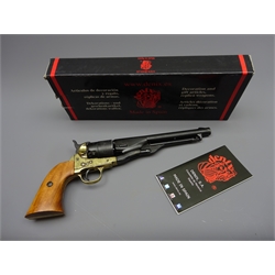  Denix Replica 1860 Amy Colt single action pistol, new in box  