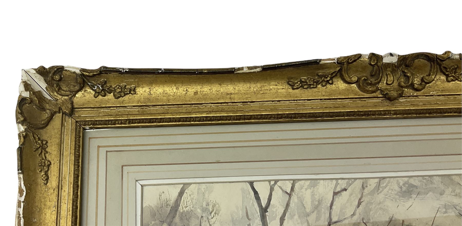 Florence Lockwood (British 1861-1937): Cottage in the Woods, watercolour signed 23cm x 31cm
Notes: Florence Lockwood was a notable suffragette