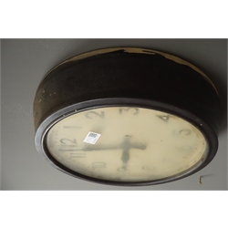  Four 'Smiths' bakelite circular slave clocks   