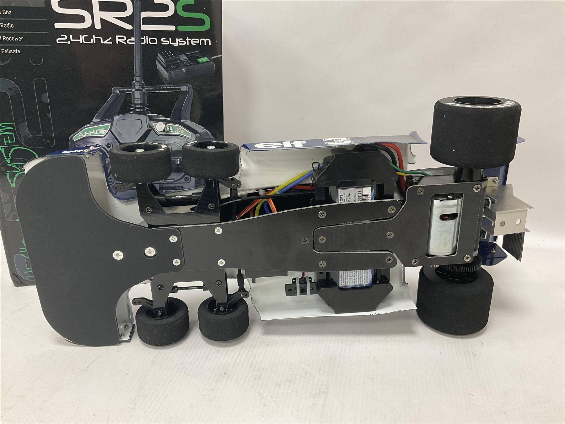 Tamiya - Tyrell P34 1977 Monaco GP Special Edition radio controlled car with boxed SR2S 2,4GHz Radio System