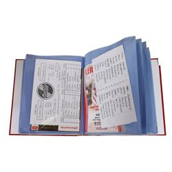 Comprehensive collection of approximately two hundred and thirty Scarborough FC football programmes for the 2003/04, 2004/05, 2005/06 and 2006/07 seasons, all filed within eight dedicated Scarborough FC red Home and Away binders