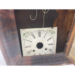 A 19th century American wall clock for parts