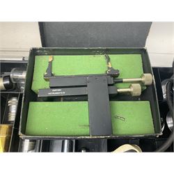 Large collection of microscope lenses, for various microscopes 