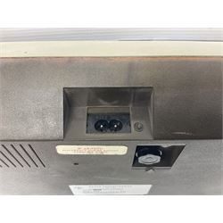 Four 1970s Sinclair electronic calculators - Cambridge in hard case with booklet; Scientific Programmable with Program Library and booklet; Scientific in hard case; and Oxford 300 in soft case with booklet; together with Texas PC-100 SR56 programmable slide-rule calculator on base station with readout, two booklets, keys and cover, serial no.9103093