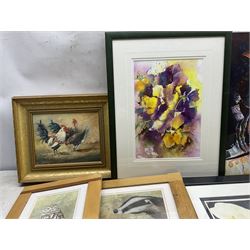 Collection of original oils and watercolours, artists to include Amada Pickles, Angela McCall, Dianne Heap and others (11)