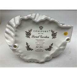 Coalport figure, Secret Garden, designed by Sue McGarrigle, with original box and certificate of authentication, H26cm