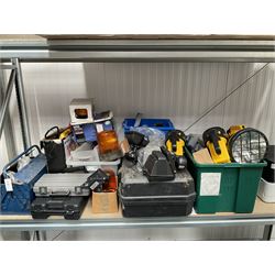  Large quantity of tools including  heat gun, hammers, clamps, soldering equipment, vehicle jump starter and other - THIS LOT IS TO BE COLLECTED BY APPOINTMENT FROM DUGGLEBY STORAGE, GREAT HILL, EASTFIELD, SCARBOROUGH, YO11 3TX