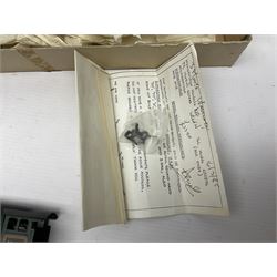 Wrenn '00' gauge - two Class N2 0-6-2 tank locomotives - No..9522 in LNER Light Green in original box with instructions; and No.69550 in BR Lined Black in associated Wrenn box with instructions; together with Tri-ang Wrenn '00' gauge Class A4 4-6-2 locomotive 'Mallard' No.60022; boxed (3)