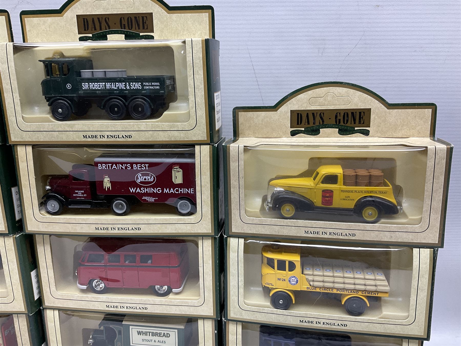 Fifty-six Lledo/ Days Gone die-cast models, all boxed (56)