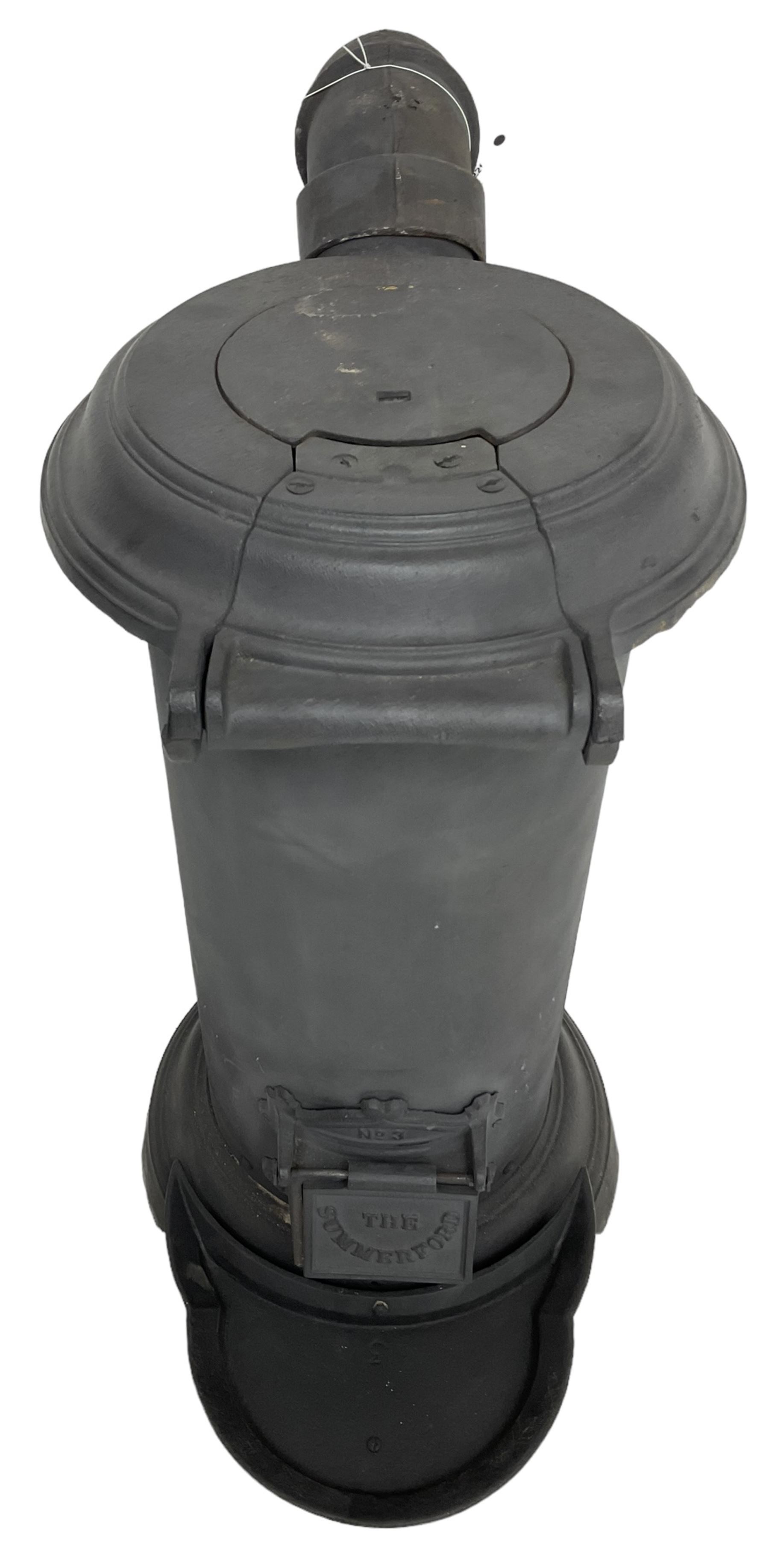 The Summerford model no. 3 cast iron wood burning stove Furniture