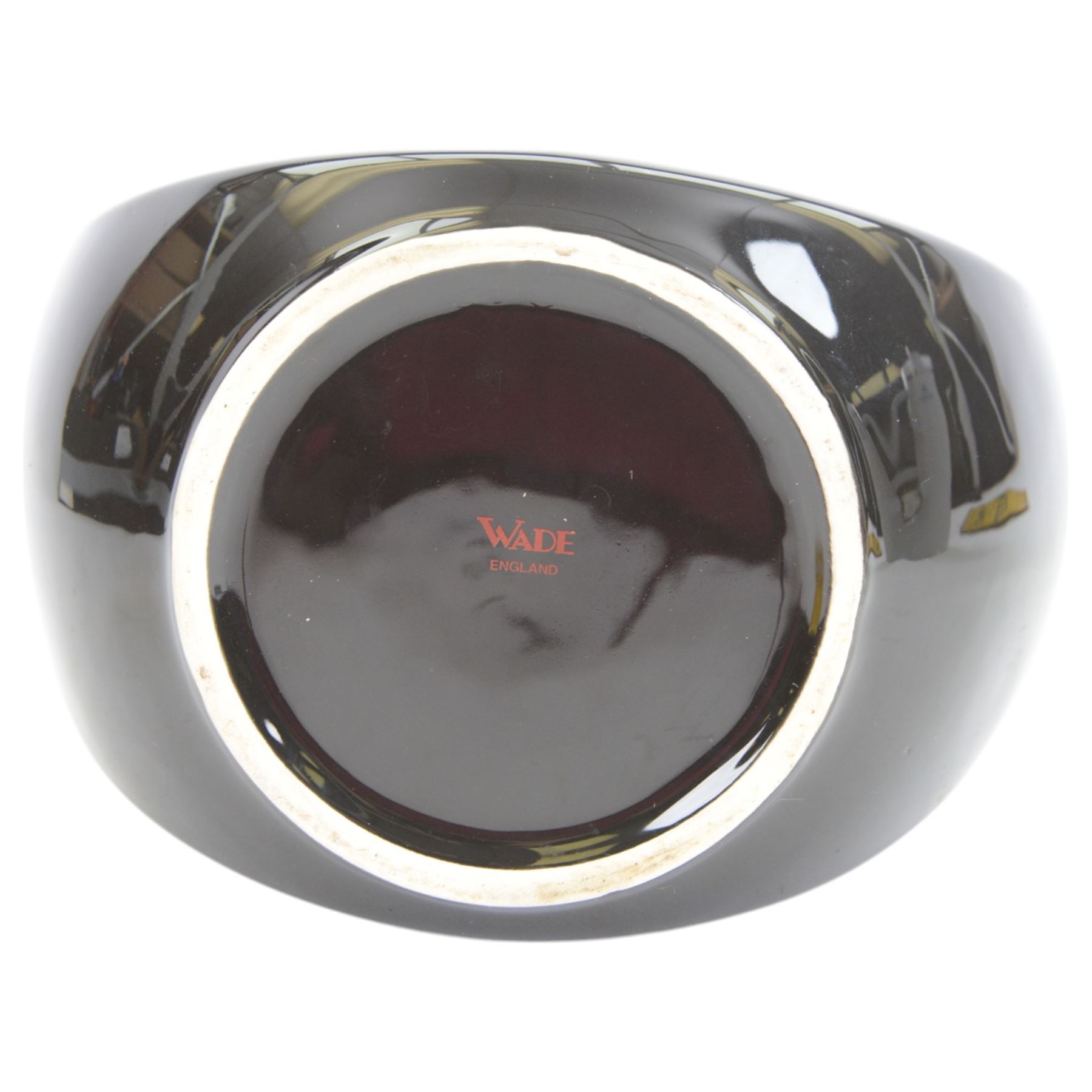 Large Wade advertising ceramic Marmite biscuit jar, H26cm x W25cm 