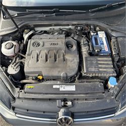 VW Golf, 2 Litre diesel, Automatic, 2018, Grey, MOT till 04/04/2026, 95.500 miles (KT67 NYB) - Car play, Parking sensors - this vehicle is subject to 10% plus VAT buyers premium (12% in total)