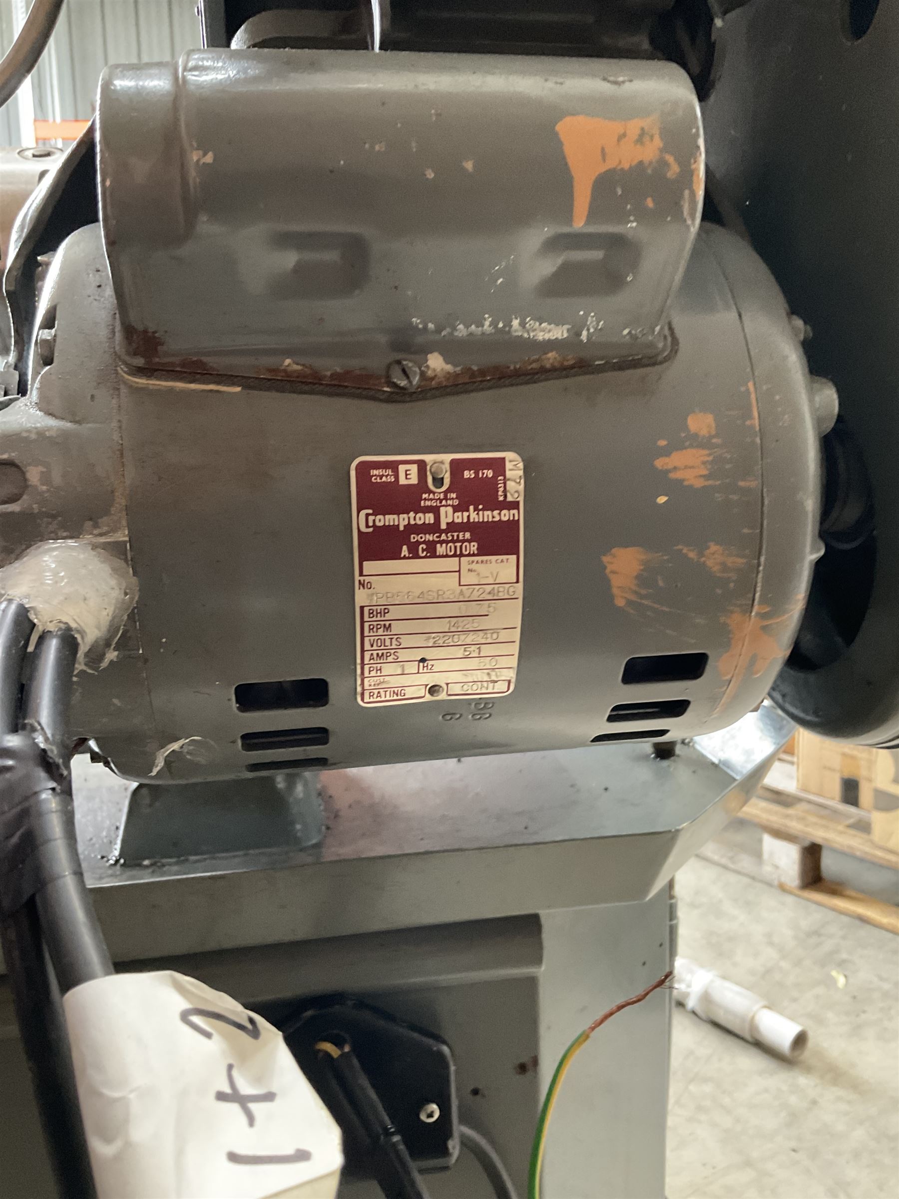 Myford Super 7 metal turning lathe with extensive collection of attachments, chucks, collets, bits; and precision metal saw