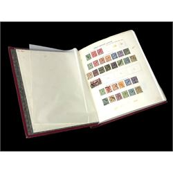 Mostly Great British King George V and later stamps, including marginal examples, 1924 British Empire Exhibition used and unused with singles, pairs and blocks, various controls etc, small number of Morocco Agencies overprints etc, King Edward VIII unused stamps, King George V 1939-48 used values to one pound including dark blue ten shillings etc, housed in 'The Sectional Imperial Album'
