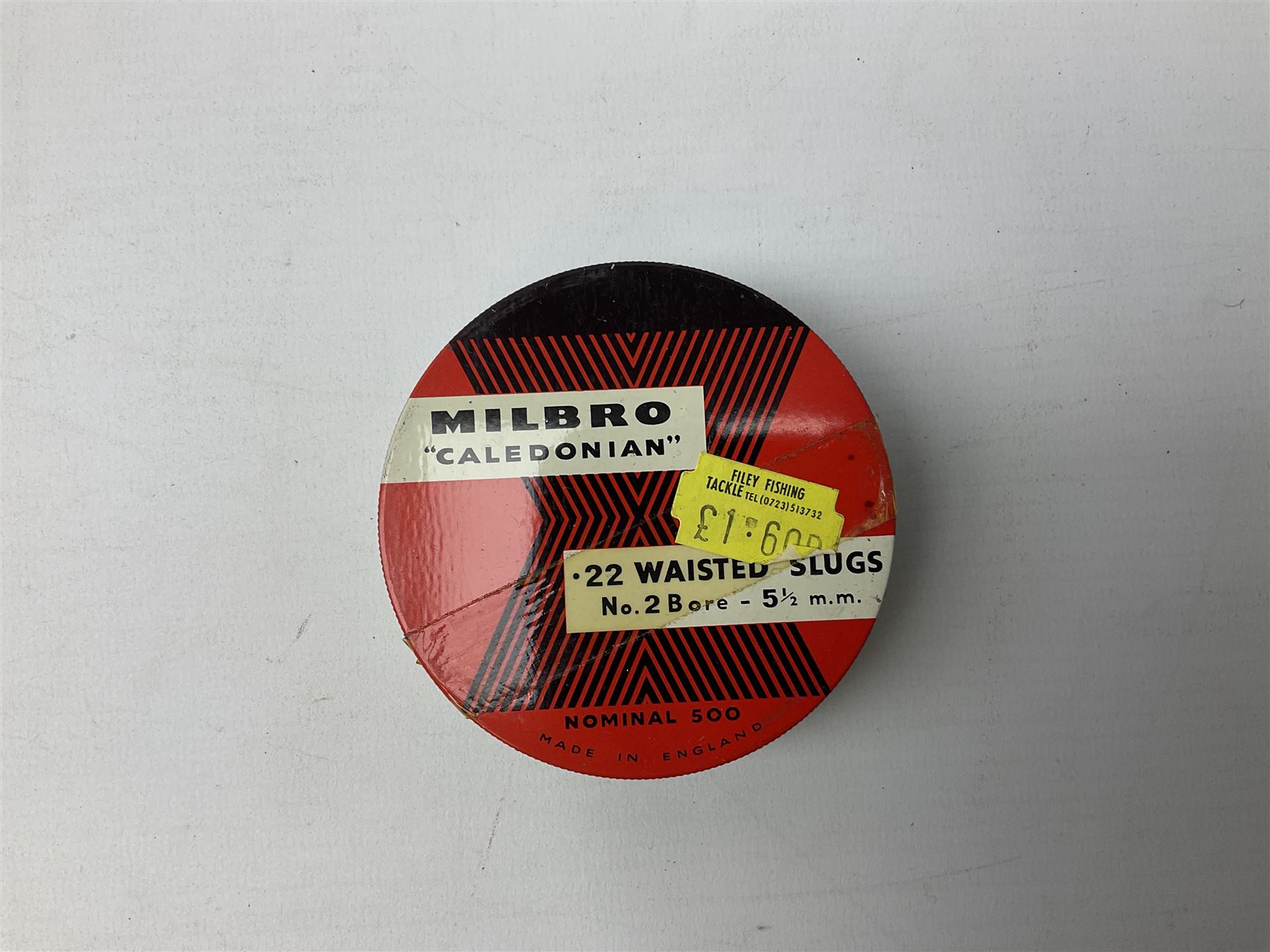 Webley Tempest .22 air pistol with top lever action L26cm; in original box with tin of pellets