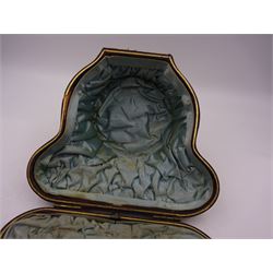 Victorian silver bowl, with embossed floral decoration and beaded rim, gilt interior and two applied shield cartouches, upon stepped circular foot, with a silver apostle spoon, with gilt bowl, both hallmarked George Unite, Birmingham 1883, bowl H5.5cm, within fitted tooled leather, silk lined case