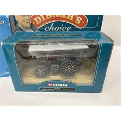Corgi - various models both boxed and loose to include Dibnahs Choice 1 50 scale 80308, Classics 31702 and 97920, along with loose 1937 Rolls Royce 111 Sedance de Ville model, further mostly Showmans Range models and assembled fairground kits