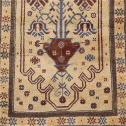 Four Persian rugs, Turkish Anatolian rug, 194x131cm, Turkish Anatolian prayer rug  136x78cm, Persian Gabbeh prayer rug 88x67cm, Caucasian Kazak rug 152x100cm (4)