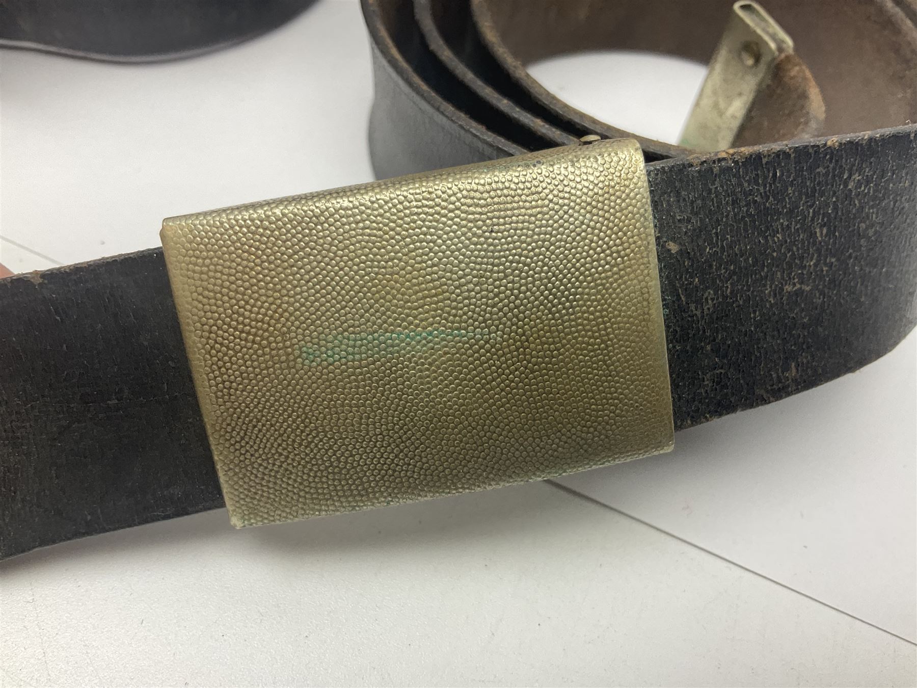 Four East German Youth Organisation belts with buckles (4)