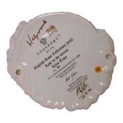 Coalport figure English Rose Collection : Last in the Series, Lilac Time, No. 86 of 1000, with box and certificate, H26cm