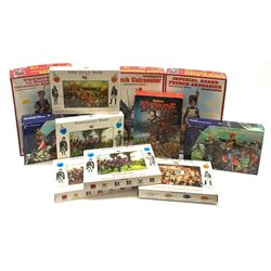 Napoleonic War and other soldiers plastic model kits by MiniArt (3), Perry Miniatures (2) and Call To Arms (5); together with a Citadel Miniatures Skeleton Horde kit; all boxed (11)