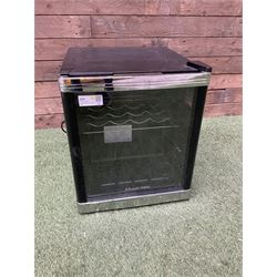 Russell Hobbs  RHGWC1B-C wine cooler in black - THIS LOT IS TO BE COLLECTED BY APPOINTMENT FROM DUGGLEBY STORAGE, GREAT HILL, EASTFIELD, SCARBOROUGH, YO11 3TX