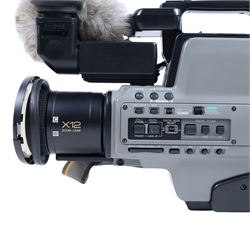 Panasonic SVHS Reporter 625 camcorder, in plastic carry case with accessories