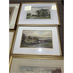 Collection of principally early 20th century watercolours, artists including M Thorpe, WH Sugden, Johnstone Rough, Percy Lancaster, Kenneth Holmes, William Ashton, James Leslie Brooke, Tom Whitehead, Mary Ann Lord, etc (12)
