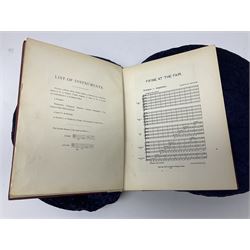 Granville Bantock, Fifine at the Fair (A Defence of Inconstancy) , signed by the composer