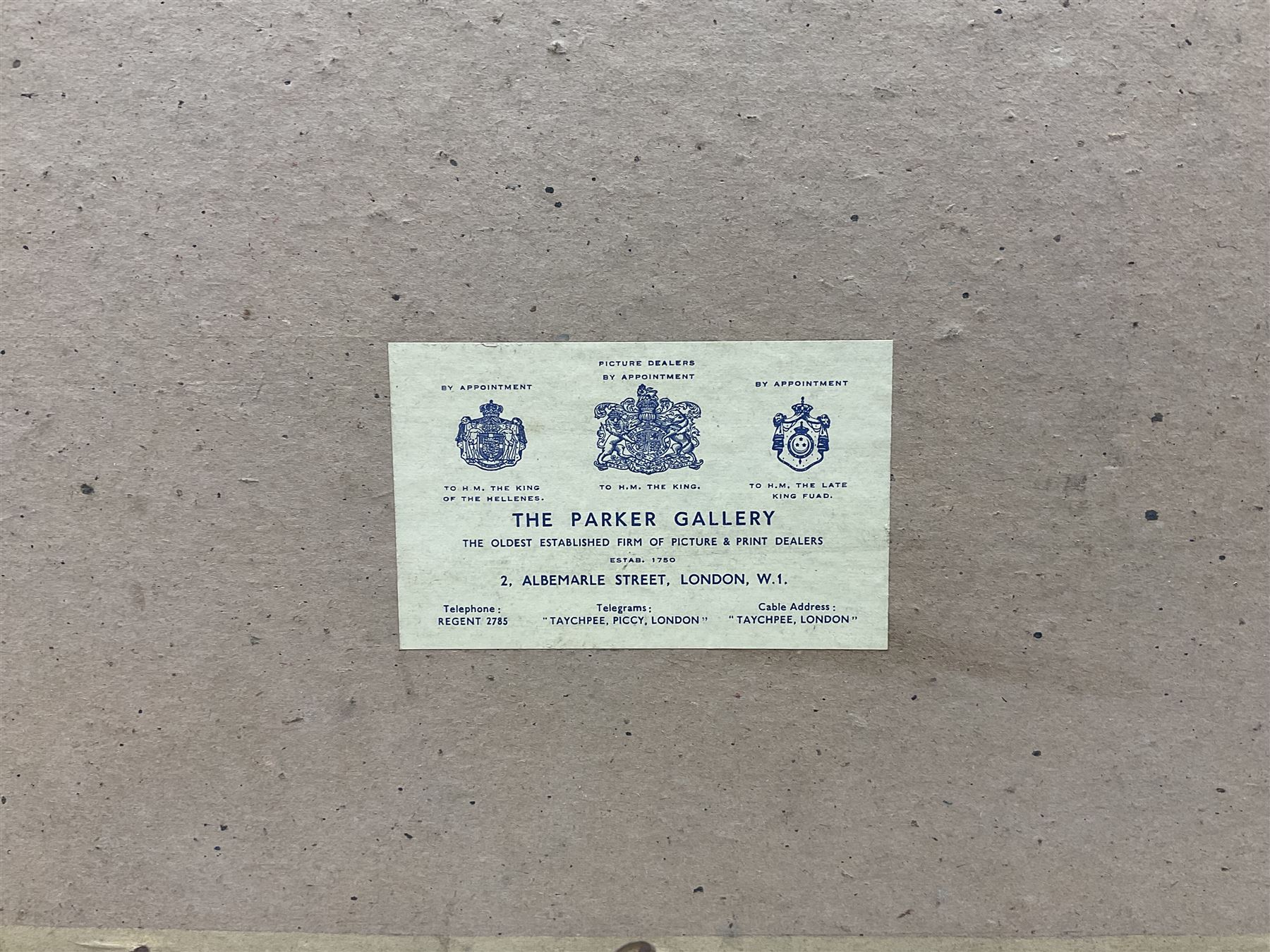 Guillaume Delisle (French 1675-1726): 'Carte du Partie Septentrionale du Duche de Bourgogne', 18th century engraved map, hand coloured, from an atlas pub. Covens and Mortier of Amsterdam c.1750, 52cm x 65cm
Provenance: with The Parker Gallery. Albermarle Street, London, label verso