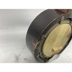 Early 20th century John Grey & Sons London eight-string banjo mandolin with 20cm (8