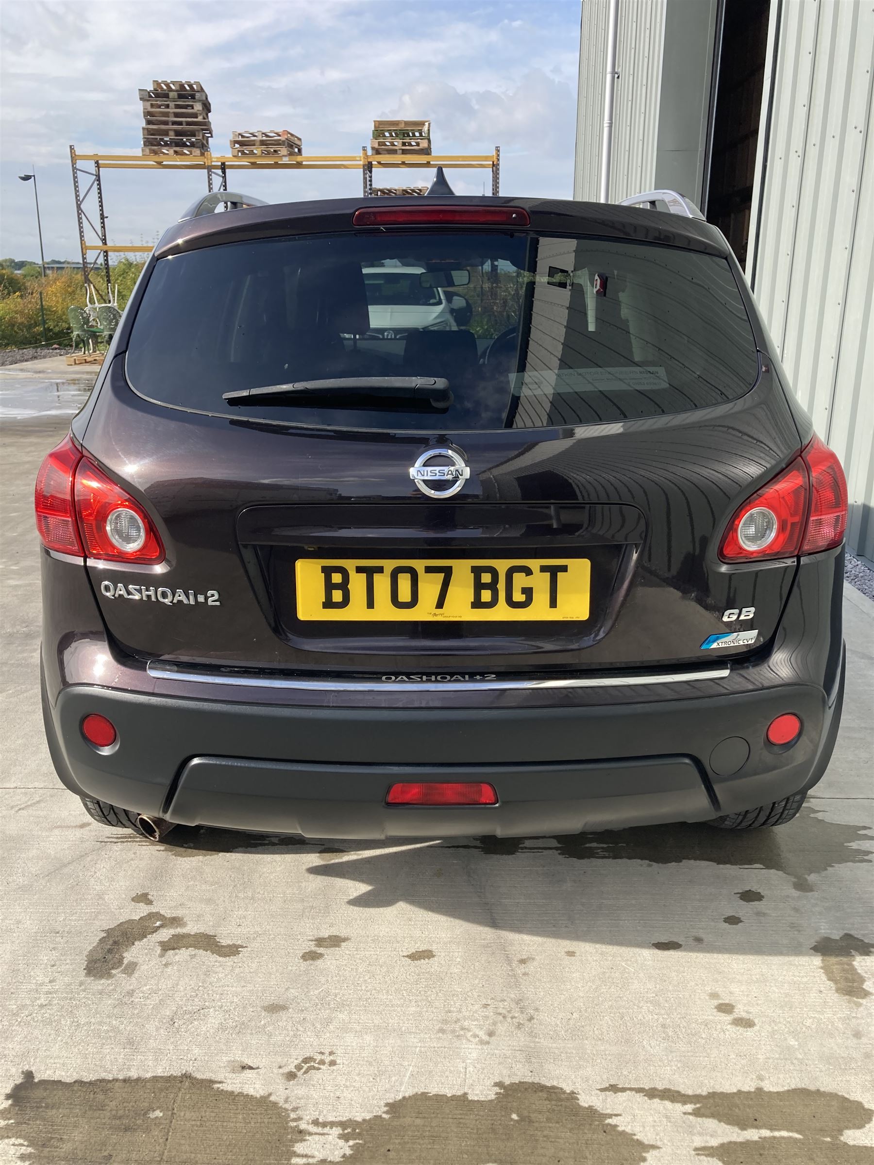2009 Nissan Qashqai N-Tec 4WD CVT. 5 door hatchback, 4 wheel drive automatic, metallic black, 2 litre petrol, 2 keys, V5 present. Personalised plate BT07 BGT. Service History, New battery fitted. 45,600 miles. Selling on behalf of the executors of a local estate.

Alternative buyers premium rate applies of 10% + VAT. - THIS LOT IS TO BE COLLECTED BY APPOINTMENT FROM DUGGLEBY STORAGE, GREAT HILL, EASTFIELD, SCARBOROUGH, YO11 3TX