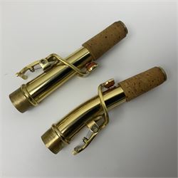 Odyssey Premier straight soprano saxophone l56.5cm; in fitted carrying case with accessories