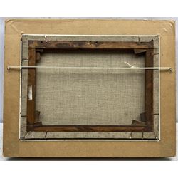 Arthur Herbert Rigg (British c.1859-1915): Autumn River Landscape, oil on canvas signed 29cm x 39cm 
Notes: Arthur was the eldest brother of Staithes Group member Ernest Higgins Rigg (1868-1947). The pair were two of six children of Mary Ann Higgins (1834-1910) and Matthew Christian Rigg (1831-1896), alongside Edith (1861-1900), John Albert (1864-1912), William Darnley (1866-1953), and Alfred Edward (1870-1919).