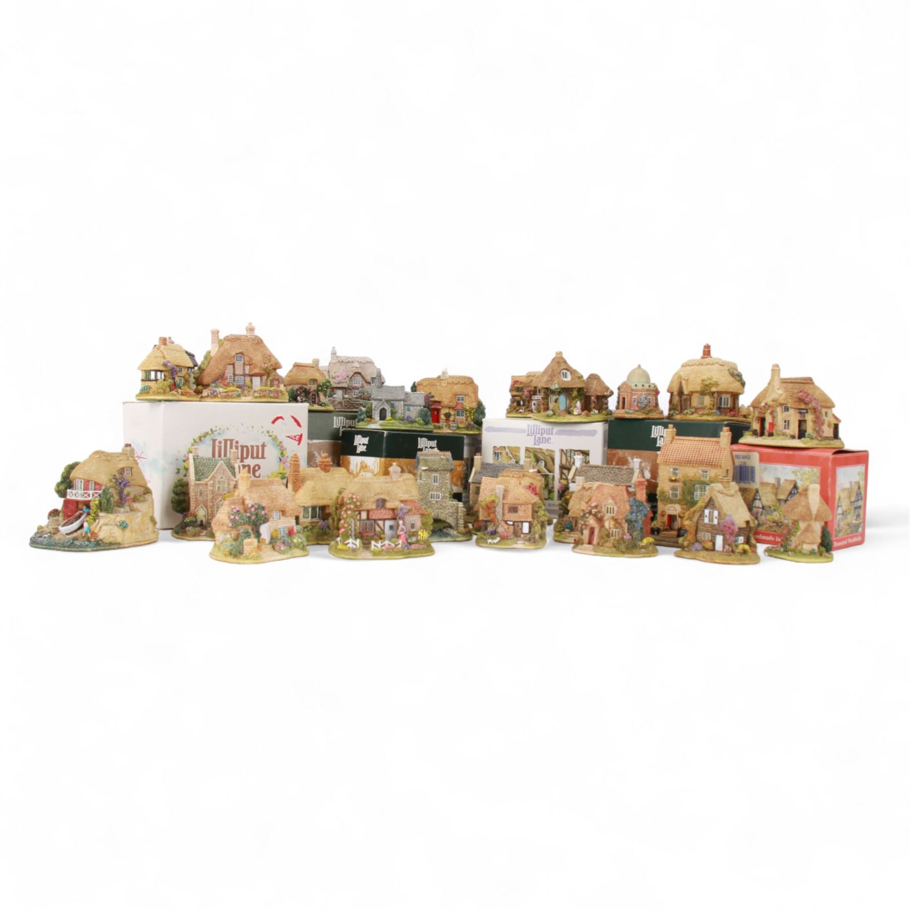 Thirty Lilliput Lane models from the British Collection | Wood