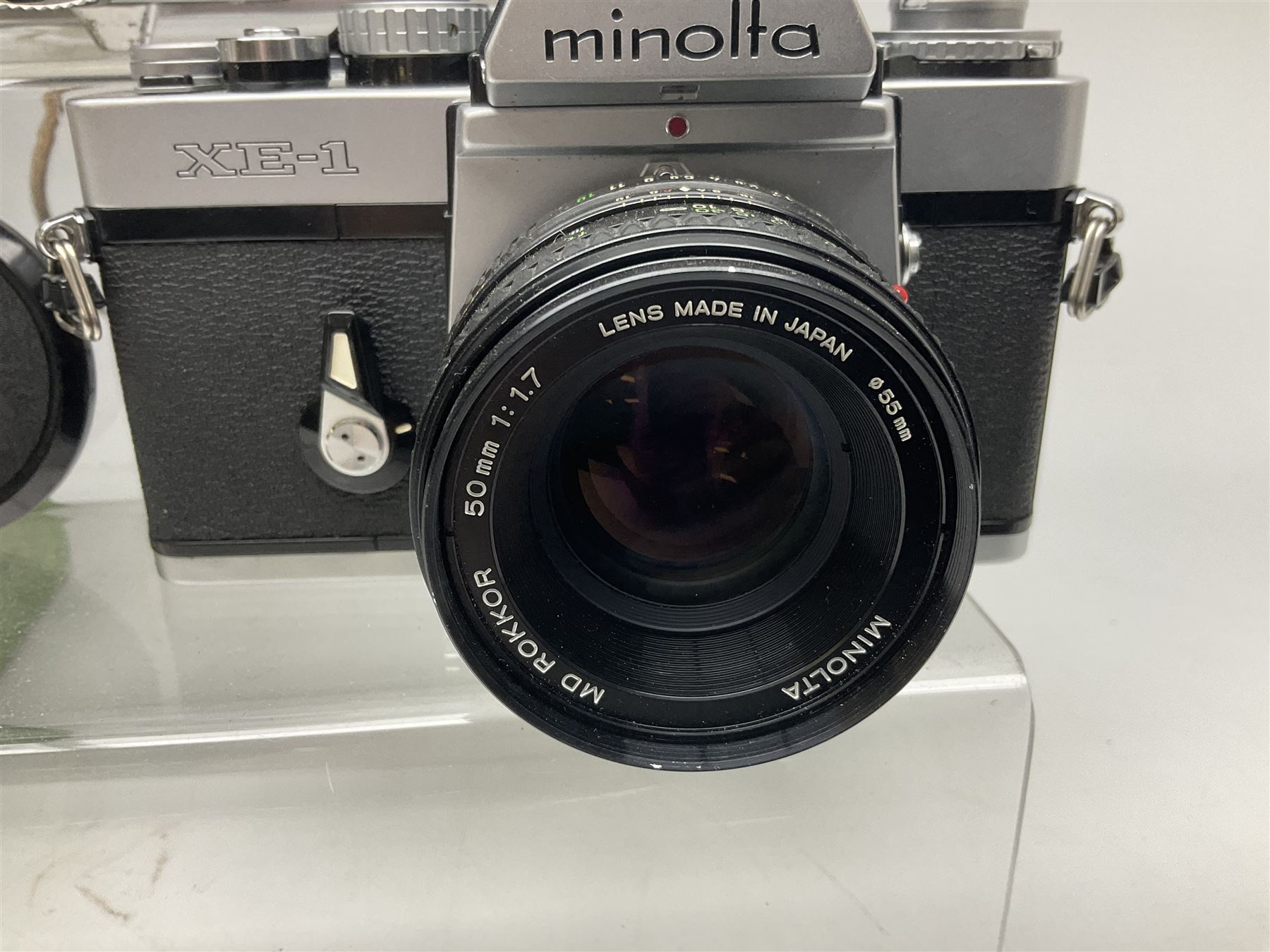 Minolta SRT101 + MC Rokkor-PF 1:1.7 55mm Collection of camera