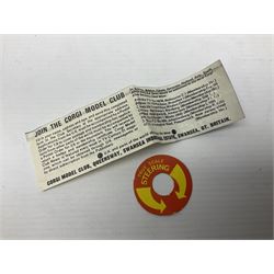 Corgi die-cast model No.492 Volkswagen (Beetle) European 