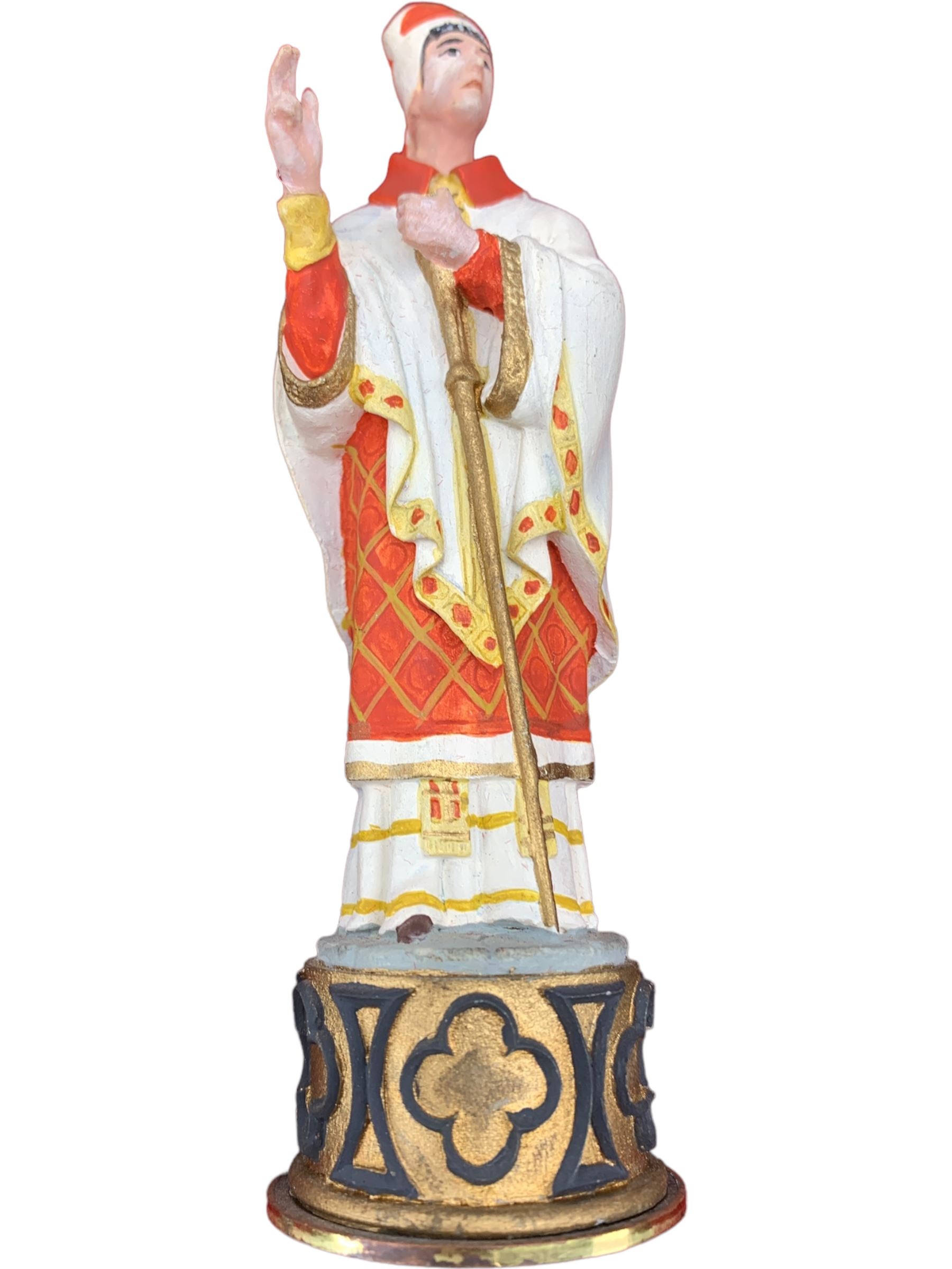 Franklin Mint 'The Great Crusaders' 1989 chess set, with cabinet and ivory resin chess board, 56cm x 56cm, incomplete 