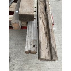 Four oak bream and various old doors