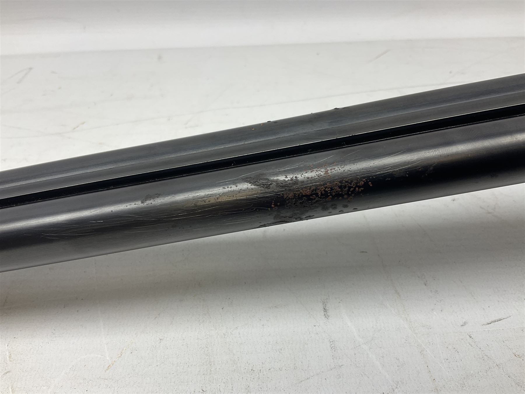 Spanish AYA 12-bore double barrel side-by-side boxlock ejector sporting gun, with 66cm barrels and top safety, walnut stock with chequered grip and fore-end, serial no.157943 L111cm SHOTGUN CERTIFICATE REQUIRED