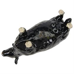 Four Beswick cattle figures, comprising Aberdeen Angus family; Bull, model 1562, Cow, model 1563 and Calf model 1249 and Charolais Cow model 3075