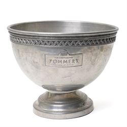 French Pommery champagne bucket, H26.5cm D32cm