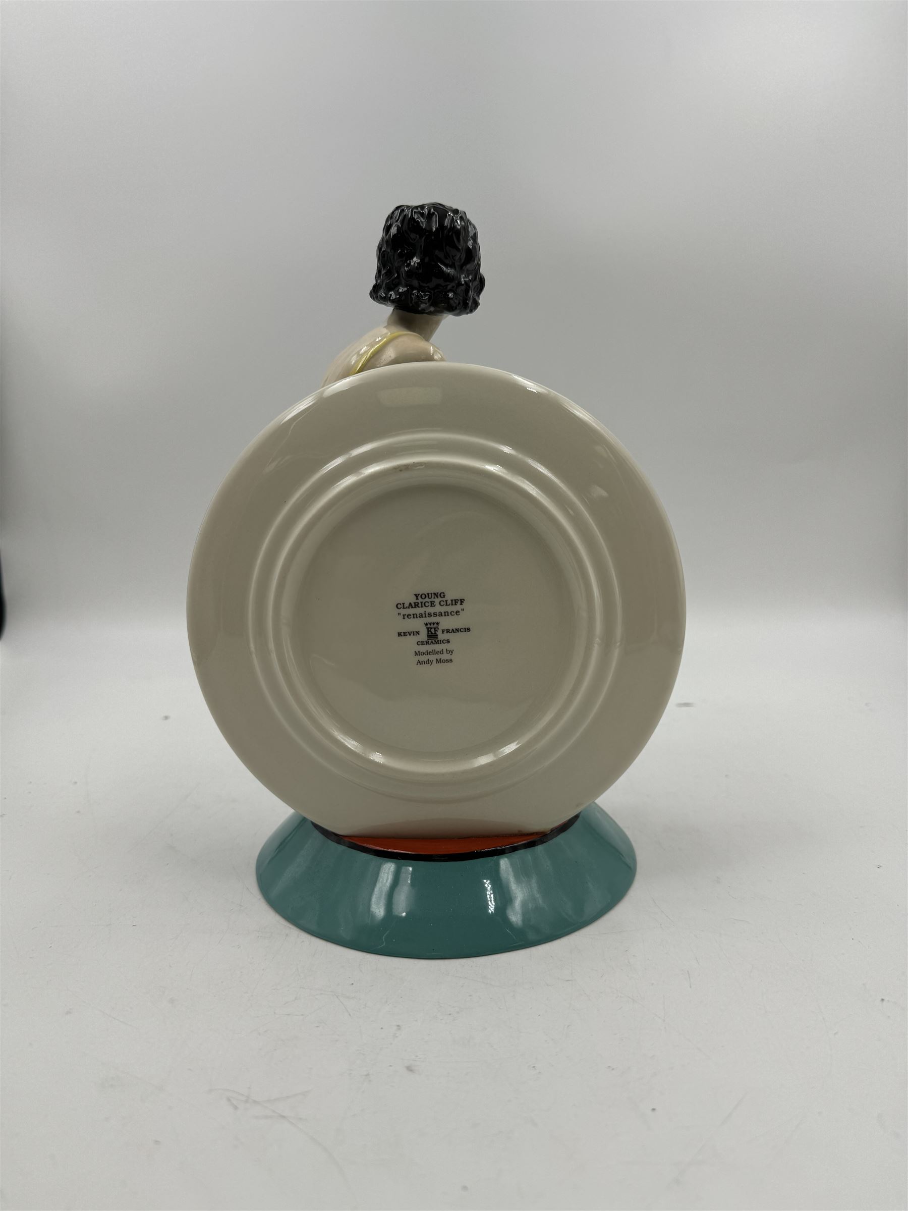 Kevin Francis limited edition figure depicting 'Young Clarice Cliff' 
