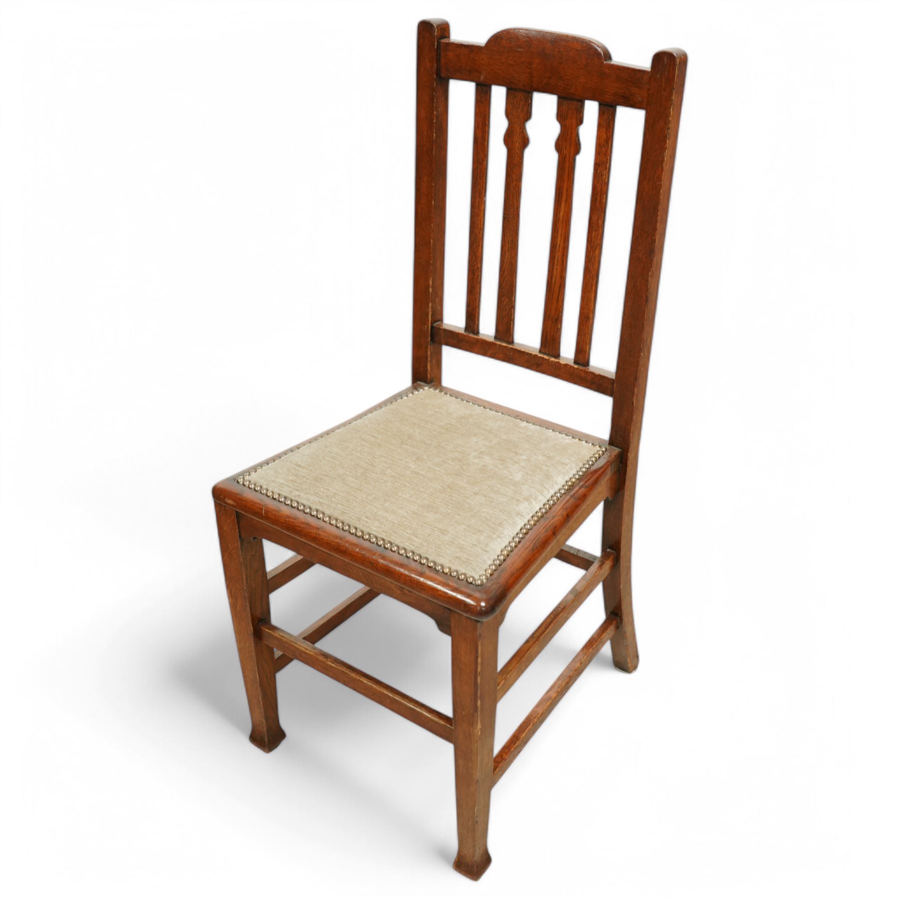 Early 20th century oak dining chairs Antique Revival Furniture