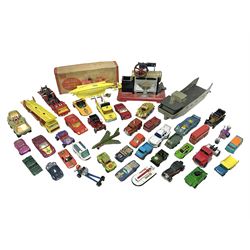 Sutcliffe ‘Sea Wolf’ clockwork atomic submarine, boxed; Mamod SP2 Steam Engine, lacking chimney; with quantity of playworn die-cast vehicles to include Corgi, Matchbox etc