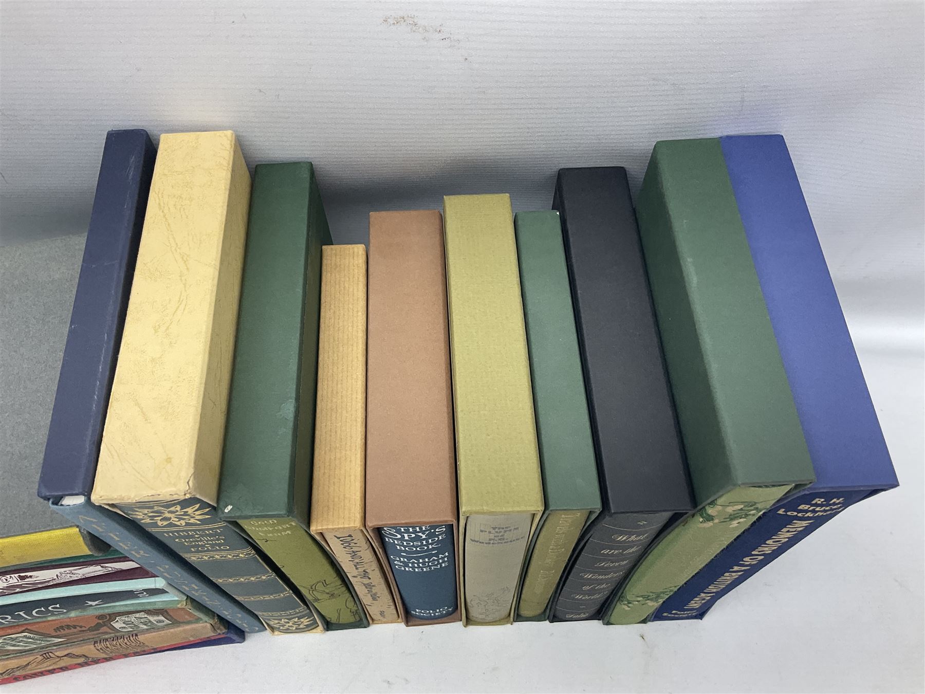 Folio Society; twenty two volumes, to include Cautionary Tales, In Trouble again, Uncle Silas, The Secret History, Sagittarius Rising etc 