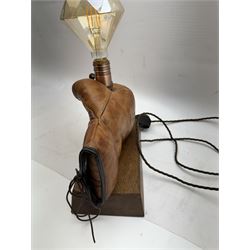 Boxing Glove table lamp H36cm